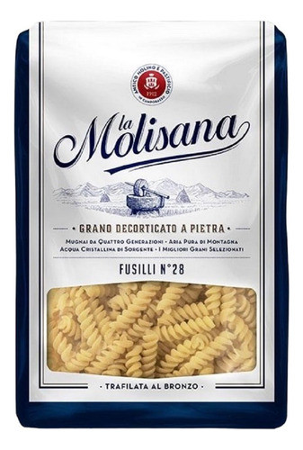 Pasta La Molisana Italia Fusilli Nro28 - 6 Unidades 0