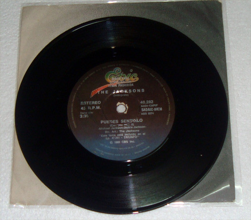 The Jacksons Puedes Sentirlo Simple Promo / Kktus 0