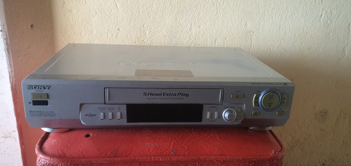 Video Cassete Sony Slv-ex5br-5 Cabeças-funcionando-usado 0