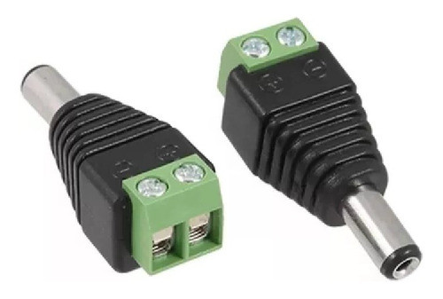 Conector Ficha Plug Macho Alimentacion Dc 5,2mm Cctv/led 0