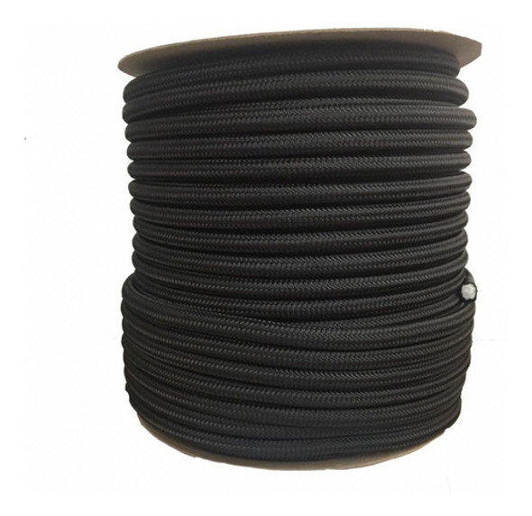 Soga Poliéster Alta Tenacidad 14mm X 50 Metros Negro Dacron 0 Soga Poliéster Alta Tenacidad 14mm X 50 Metros Negro Dacron 0