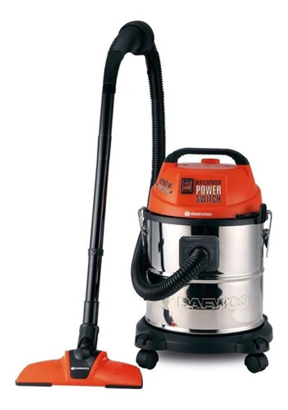 Aspiradora Industrial Daewoo 20 Lts 1250w Inox Seco Liquido 0