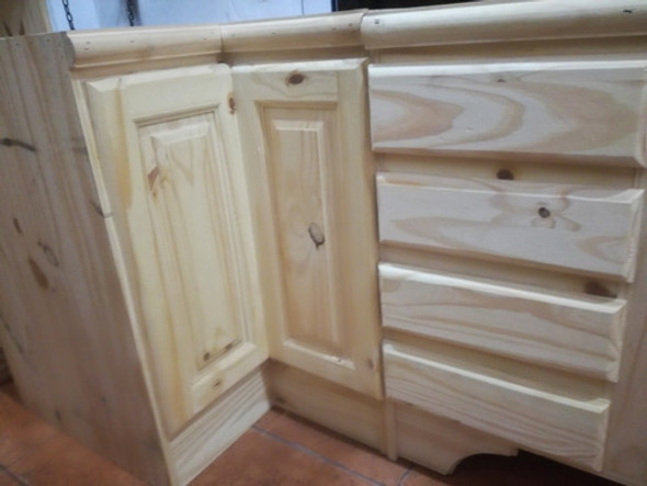 Bajo Y Alcenas De Pino 040 /060/070/80/hasta 2.00mts Consult 1