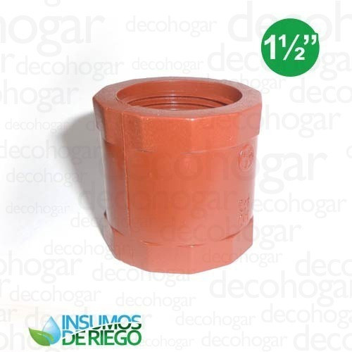 Accesorios Riego Conexiones Polipropileno Cupla H 1½ X 25u 0