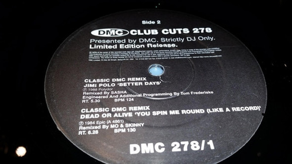 Dead Or Alive Club Cuts Dmc Blondie Vinilo Maxi 2016 0