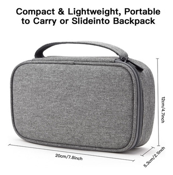 Estuche De Viaje Para Electrnica Pequea, Bolsa Organizadora 1