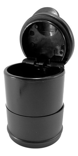 Cenicero Tachito Tacho Cesto Con Tapa Negro Auto Pick Up 4x4 0
