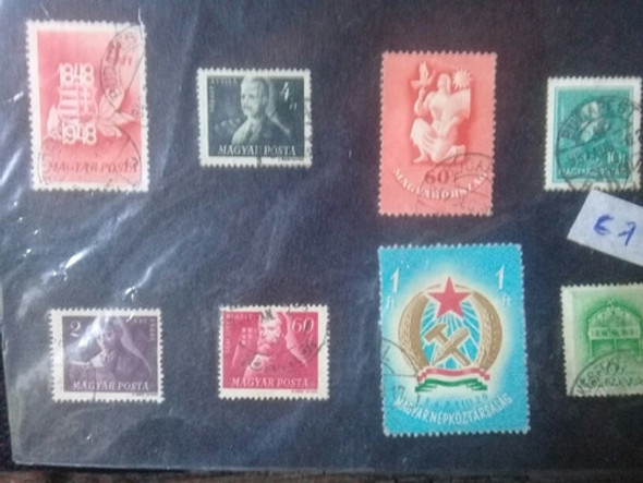 Estampillas Hungria 0