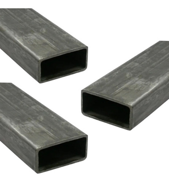 Metalon 50x30 Tubo Retangular De Aço - 3 Pedaços De 2metros 0