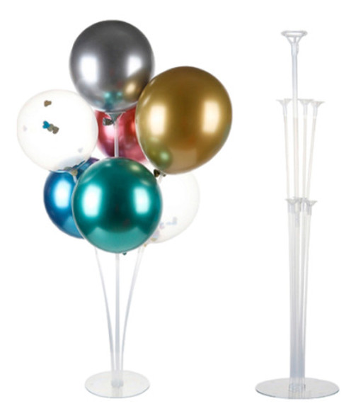 Soporte Plástico Para Globos 70cm Centro De Mesa 0