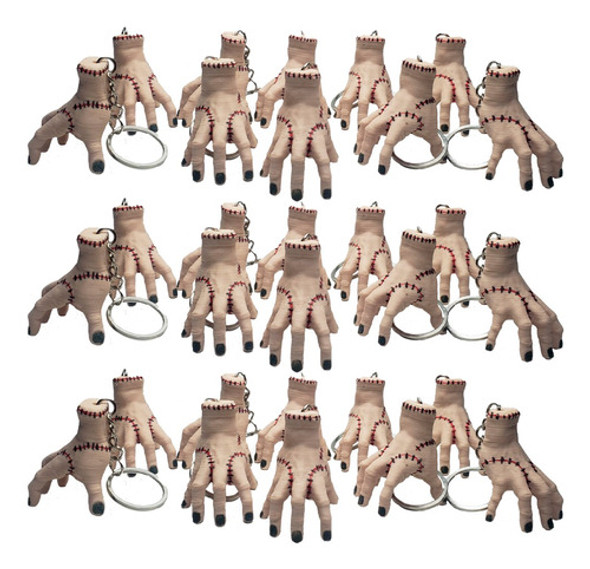 Llavero Dedos Merlina Los Locos Addams  Pack De 30 Unidades. 0