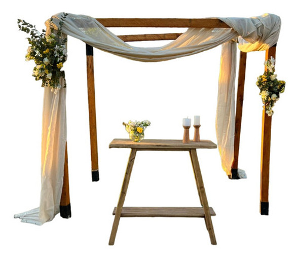 Altar Boda Pergola Ceremonia Evento Casamiento Ambientación 0