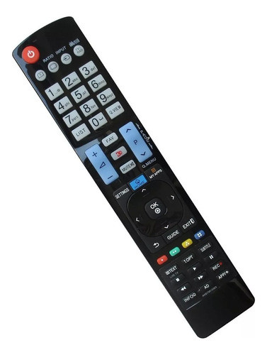 Control Remoto Tv Led Smart Lcd Para LG 437 Tecla 3d 1