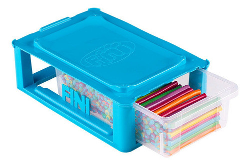 Kit C\ 3 Bala Gelatina Fini Tubes Gaveta Finibox 1 Kg 1