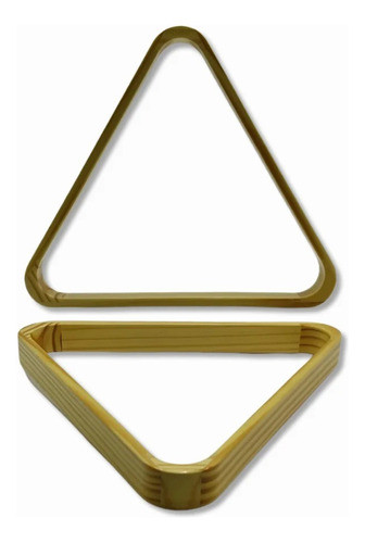 Triângulo Para Bolas De Bilhar Sinuca Profissional Madeira 0