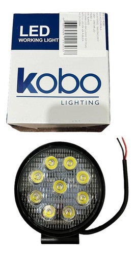 Faro Luz 9 Led Spot Auxiliar Proyector Auto Cuatri Moto 0