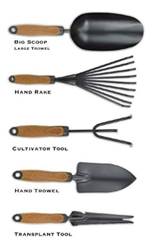 Juego De Herramientas De Jardín Olmsted Forge, 5 Piezas, Ace 0