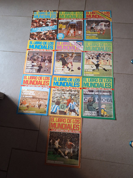 10 Revistas ( Fasciculos) El Libro De Los Mundiales 0