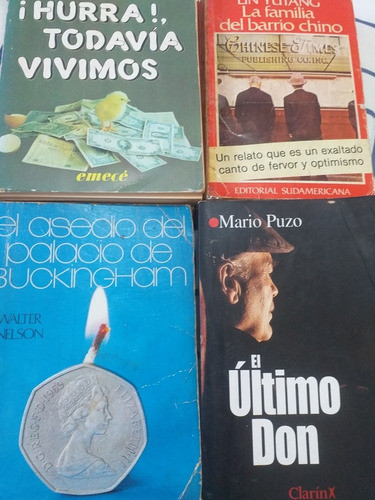 Lote 4 Novelas Random De 4 Editoriales 0
