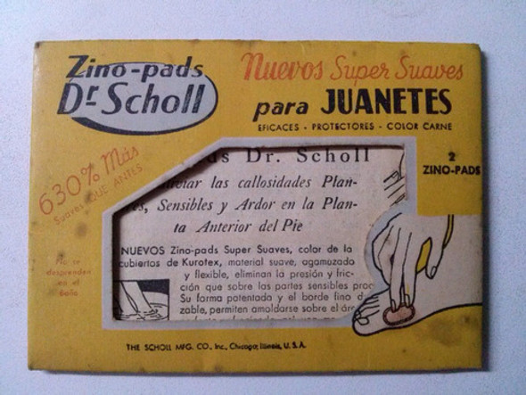 Antiguo Estuche Dr. Scholl P/juanetes C/1 Protector 0
