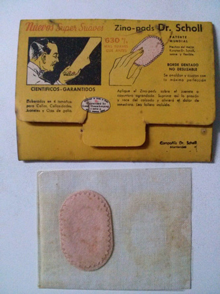 Antiguo Estuche Dr. Scholl P/juanetes C/1 Protector 1