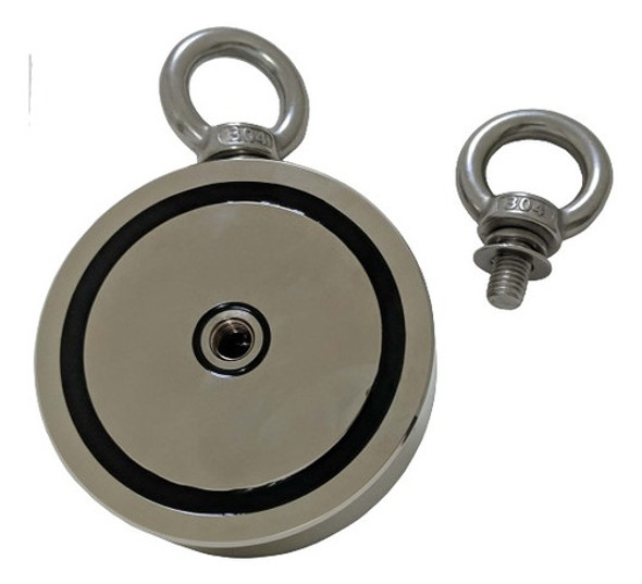 Imã De Neodímio Para Pesca Magnetica Até 300 Kg De Tração 0