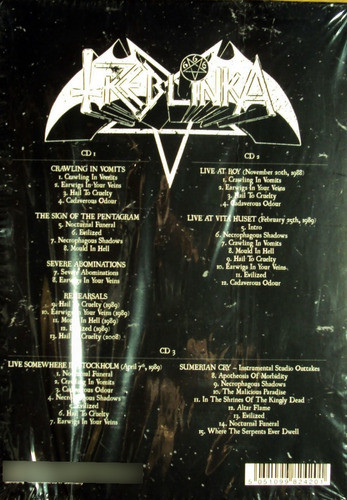 Treblinka - Shrine Of The Pentagram - Box 3 Cds Importado 1