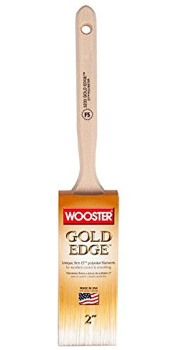 Wooster Brush 52332 Gold Edge Flat Sash 2 Pulgadas 0