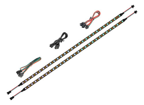 Tira Led S2812b Rgb 5v 3 Pines 48cm Direccionable Para Pc 0