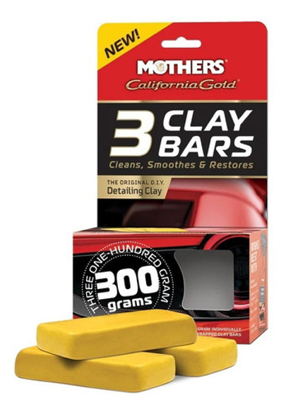Mothers - California Gold - Clay Bars 3 - 300g 0