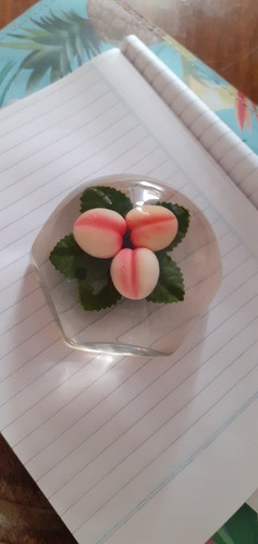 Pisapapeles De Acrílico Retro 8 Centímetros De Diámetro 1