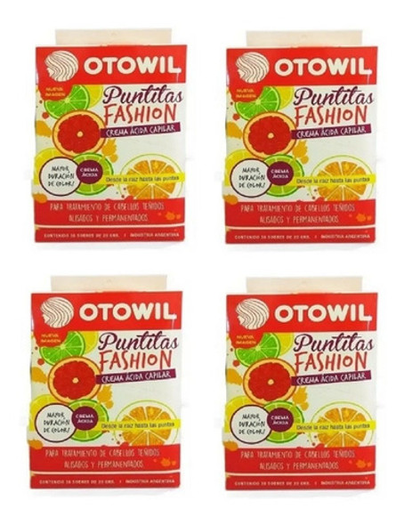 Otowil Puntitas Fashion- 144 Sobres De 20g-crema Acida 0