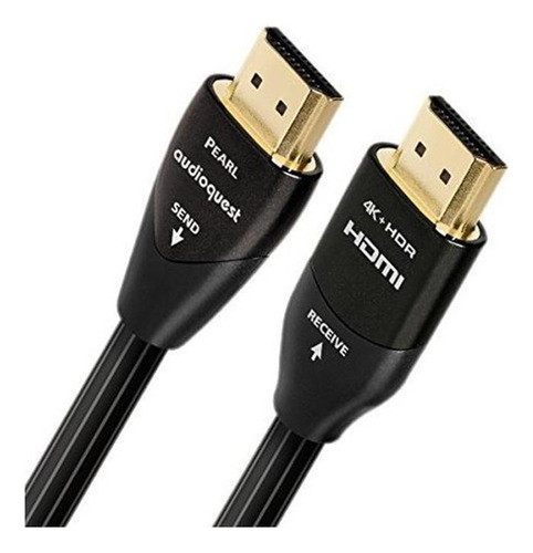 Audioquest Pearl 10m (32.8 Ft.) Negro / Blanco Activo Cable 0