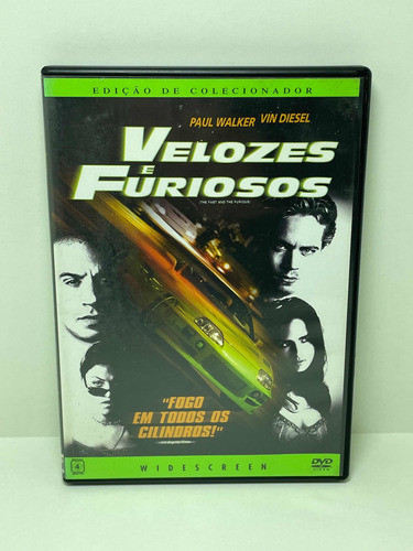 Dvd Velozes E Furiosos (edição Colecionador) - Original 0