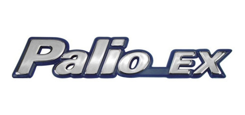 Emblema Letreiro Da Mala - Palio Ex 2000 99 98 97 96 Cromado 0