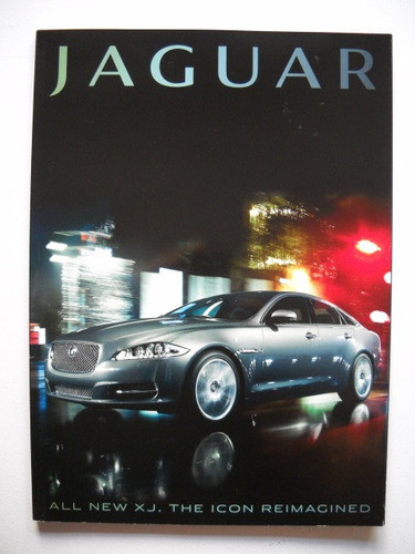Revista Jaguar Edicion Especial Julio 2009 All New Xj Boedo 0
