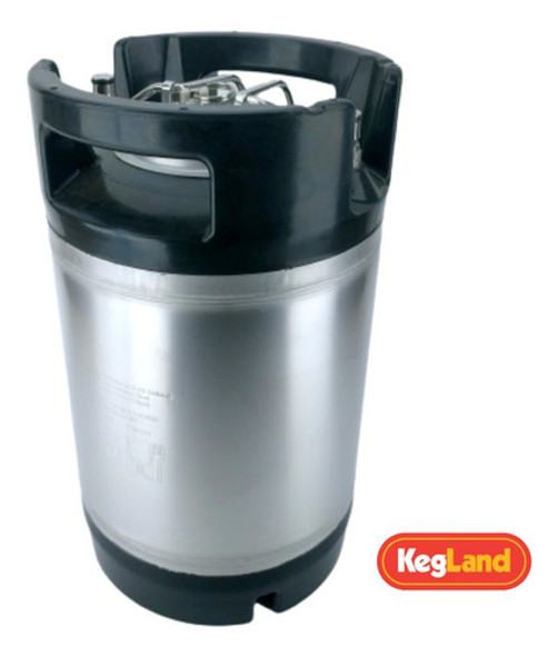 Barril Postmix 9,5 Litros Passivado Ball Lock Marca Kegland 1