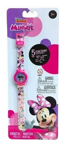 Reloj Pulsera Infantil Digital Minnie Mouse Tts Tuttishop 0