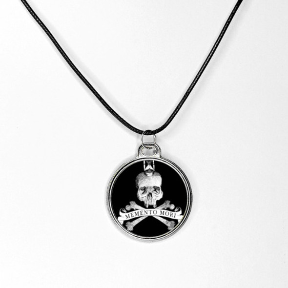 Colar Pingente Gargantilha Arte Em Resina Memento Mori 0