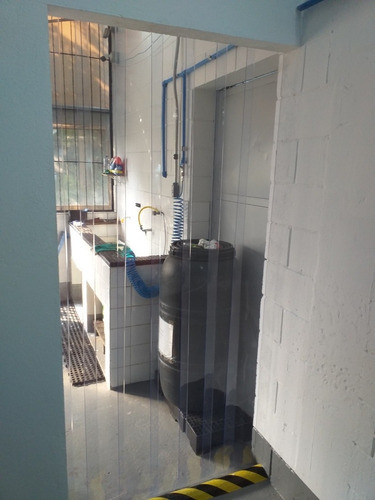 Cortina Pvc Câmara Fria 0,82 × 2,11 Completa Frete Grátis 1