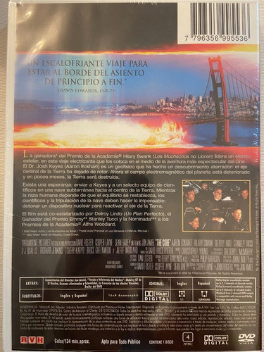Dvd El Nucleo / The Core 1