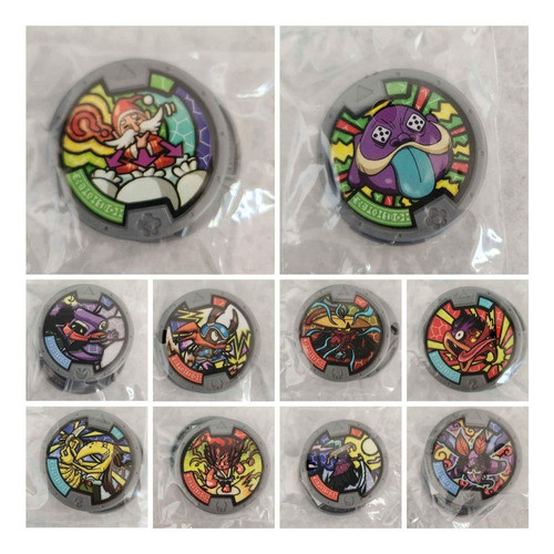 24 Medallas Yo-kai Watch Serie 4 Hasbro 1