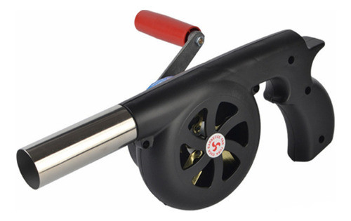 Avivador Fuego Soplador Fuelle De Mano Bbq40w 0