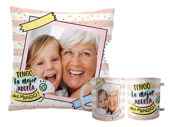 Plantillas Tazas Y Almohadones Día De La Madre Marco Foto #4 0