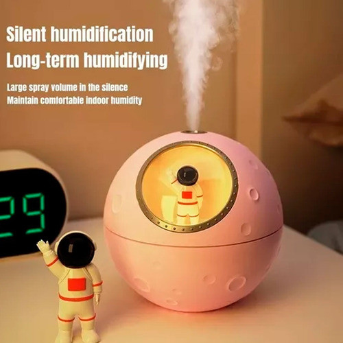 Humidificador Aromatizador Difusor Usb Nave Astronauta 265 1