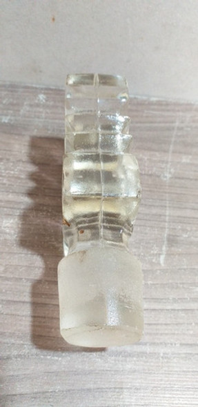 Antiguo Tapón De Vidrio Trabajado Para Botellón 0