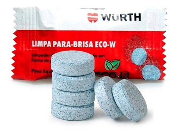 Limpa Para-brisa Em Pastilha Eco  Wurth 5g  1 Unidade 1