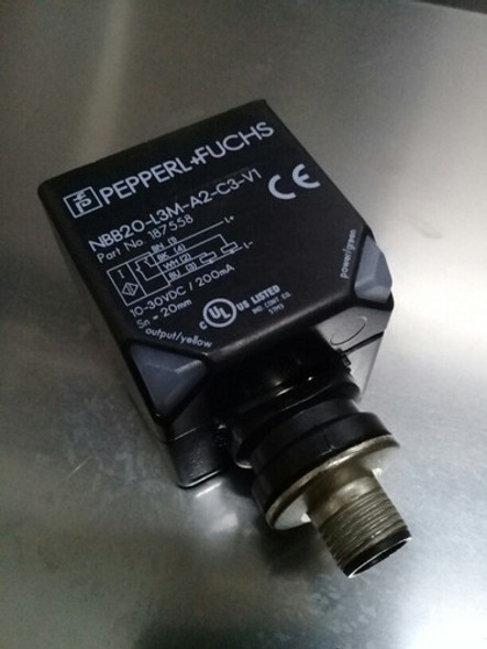 Sensor Indutivo Pepperl Fuchs Nbb20-l3m-a2-c3-v1 Sem Uso 1