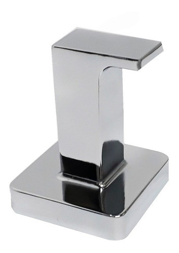 Percha De Baño Linea  Quadratum  Metal Cromado D-10 0
