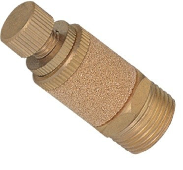 Reguladoras De Cuadal+escape+silenciador 3/8 Bsp, Laton 0